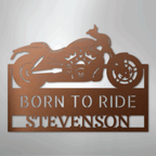 Cruiser Workshop Personalized Steel Metal Sign Wall ArtCustomly Gifts