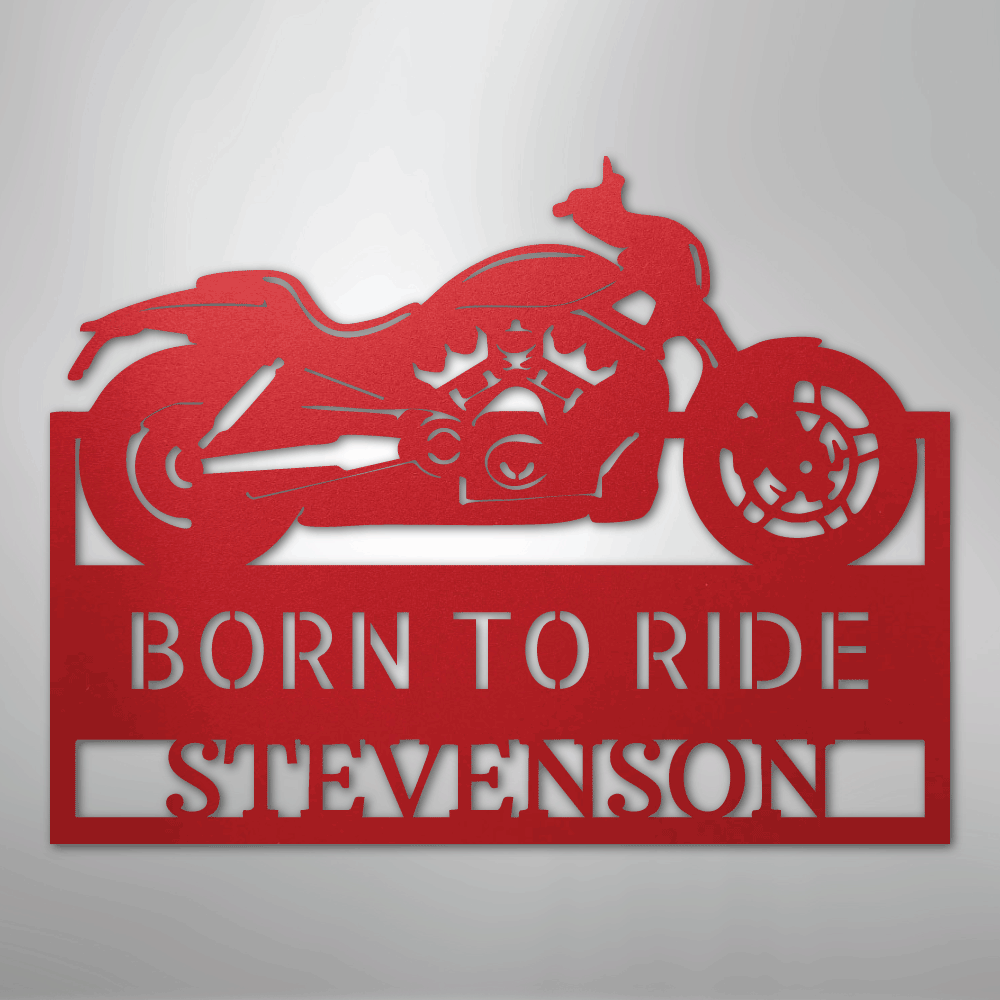 Cruiser Workshop Personalized Steel Metal Sign Wall ArtCustomly Gifts