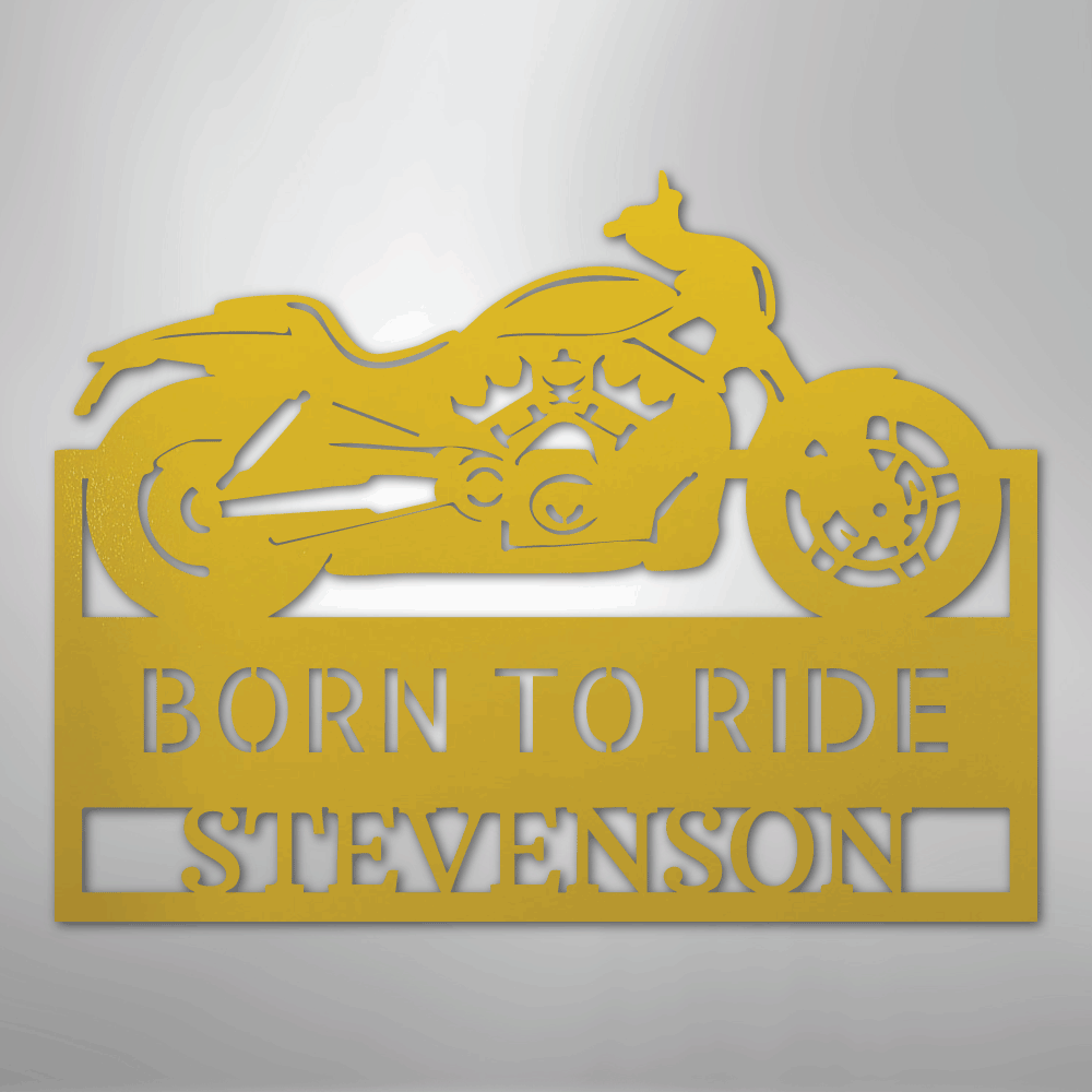 Cruiser Workshop Personalized Steel Metal Sign Wall ArtCustomly Gifts