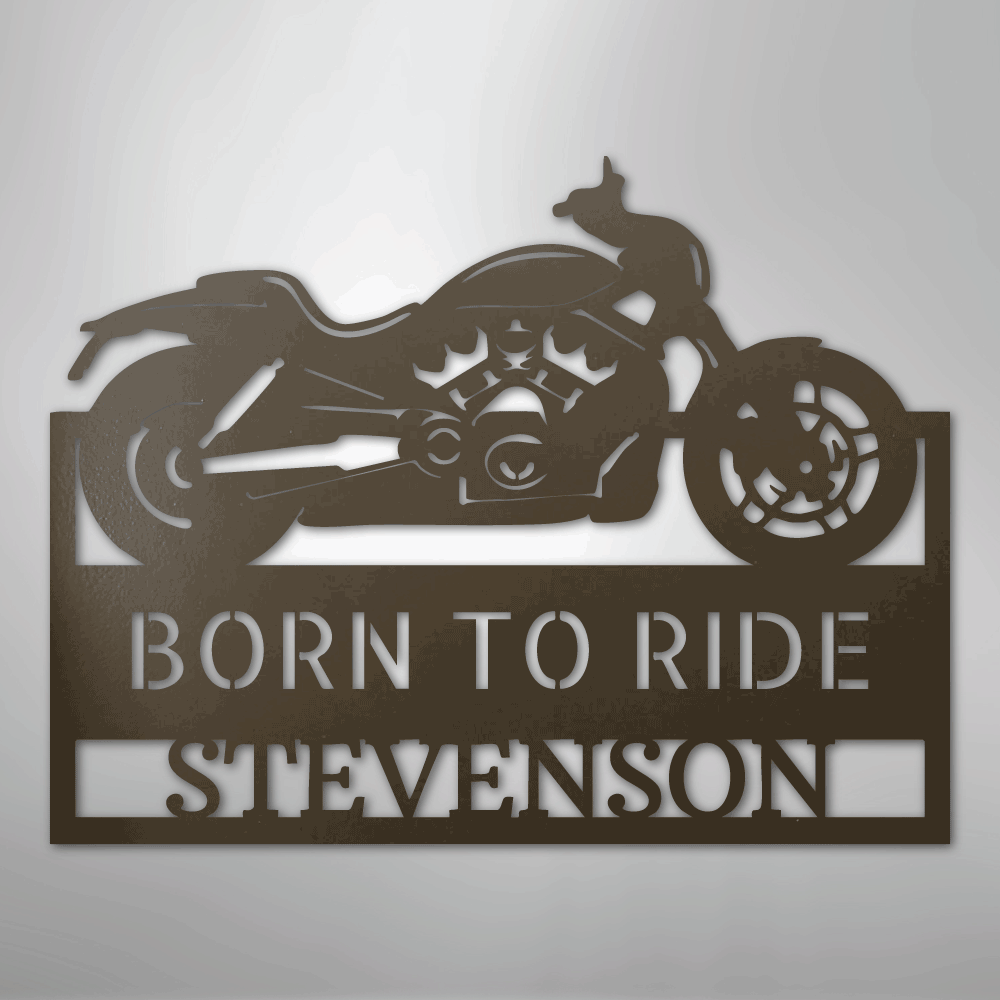 Cruiser Workshop Personalized Steel Metal Sign Wall ArtCustomly Gifts