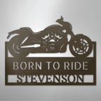 Cruiser Workshop Personalized Steel Metal Sign Wall ArtCustomly Gifts