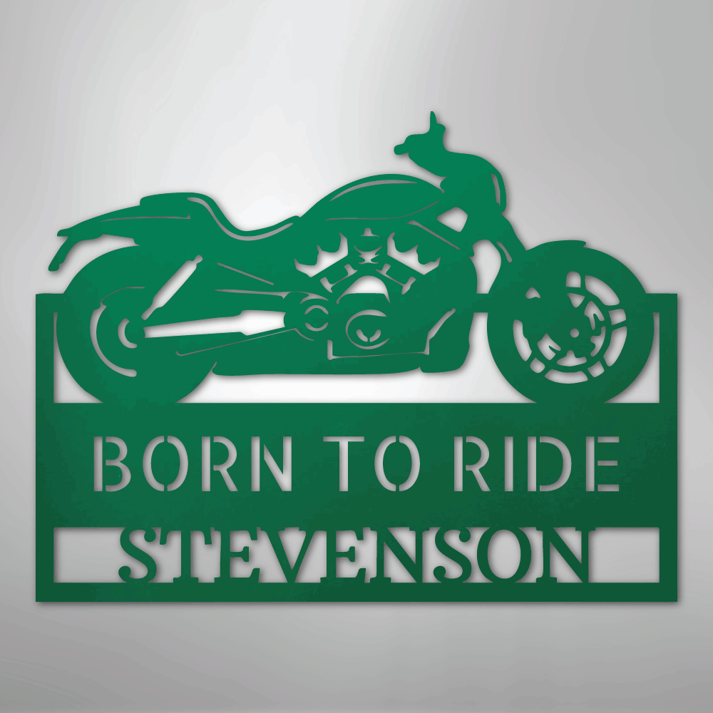 Cruiser Workshop Personalized Steel Metal Sign Wall ArtCustomly Gifts