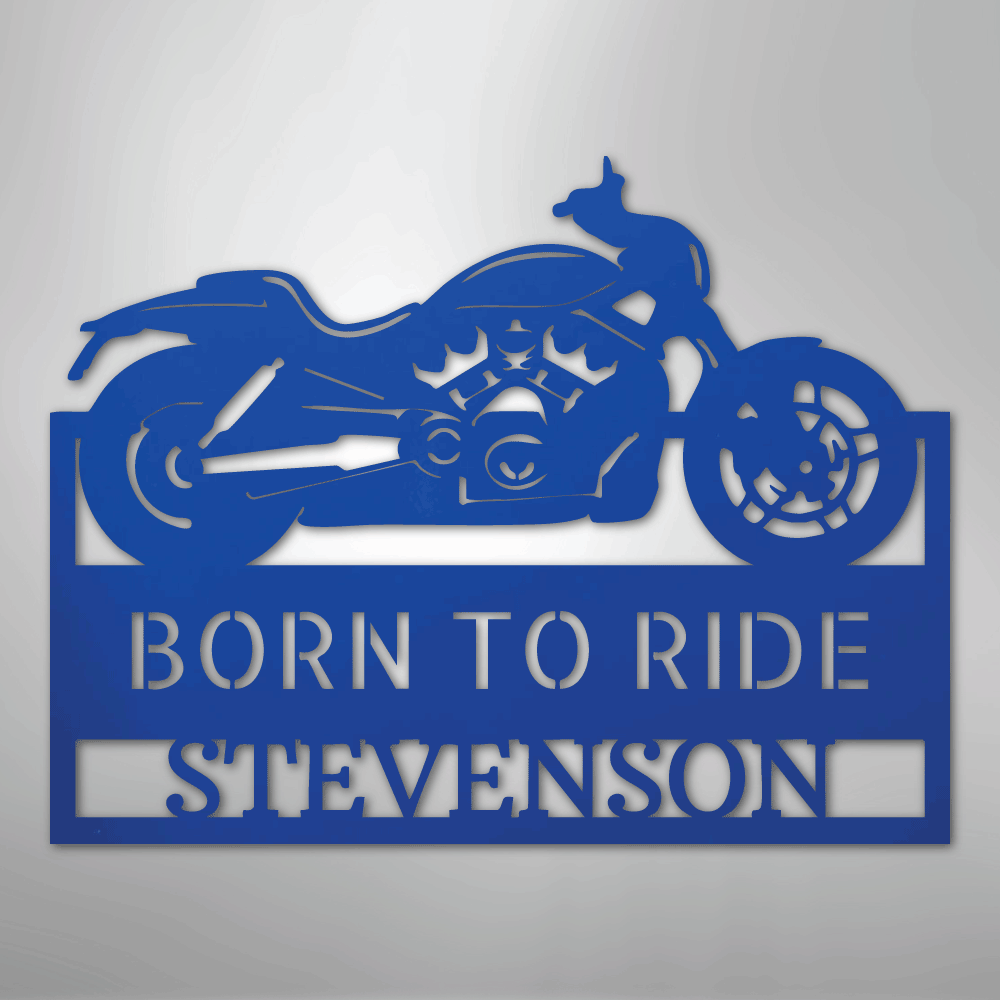 Cruiser Workshop Personalized Steel Metal Sign Wall ArtCustomly Gifts