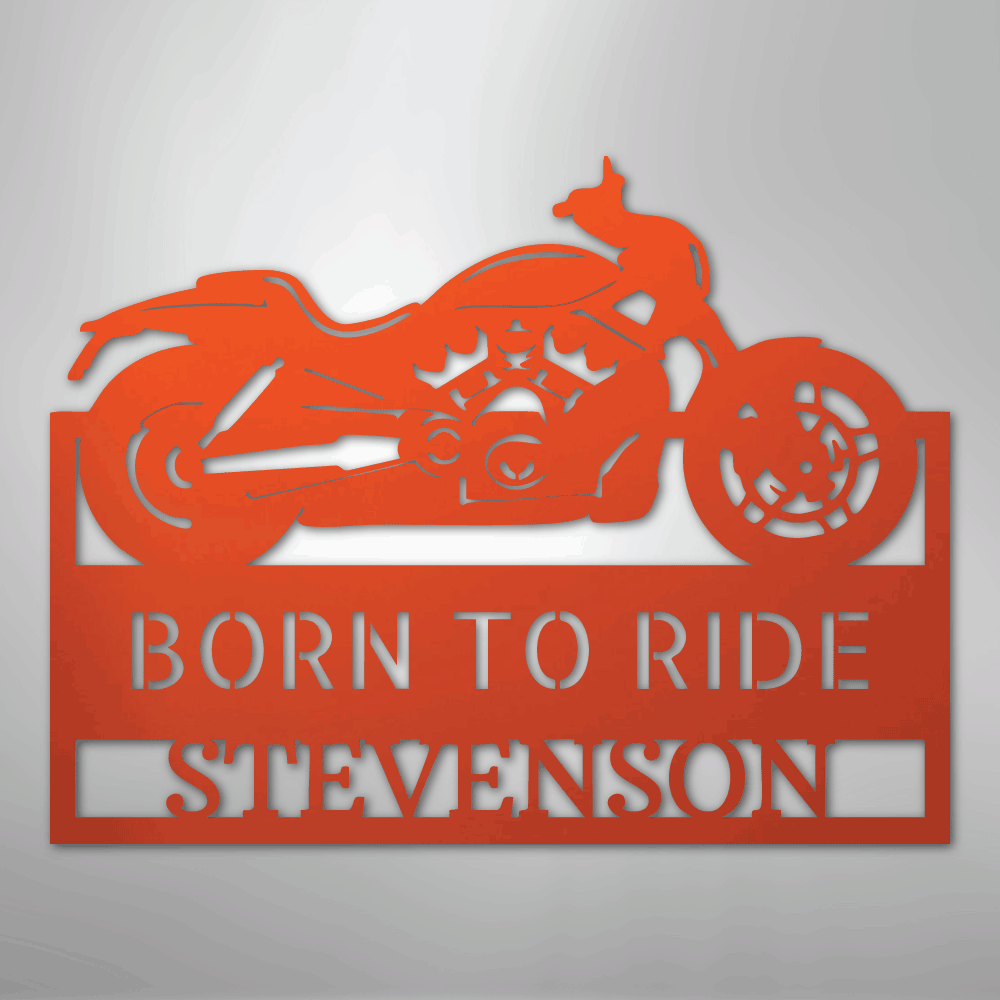 Cruiser Workshop Personalized Steel Metal Sign Wall ArtCustomly Gifts