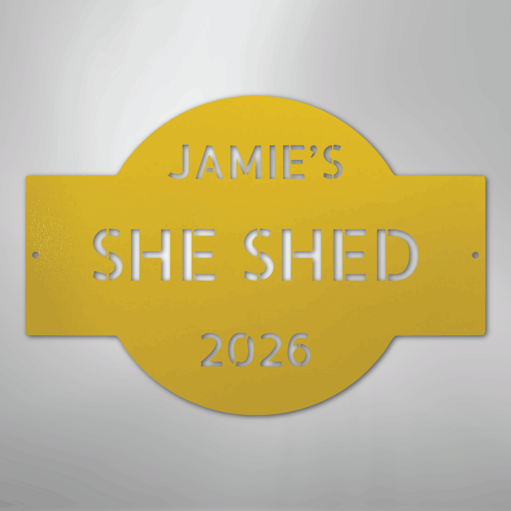 Custom Plaque Personalized Steel Metal Sign Wall ArtCustomly Gifts