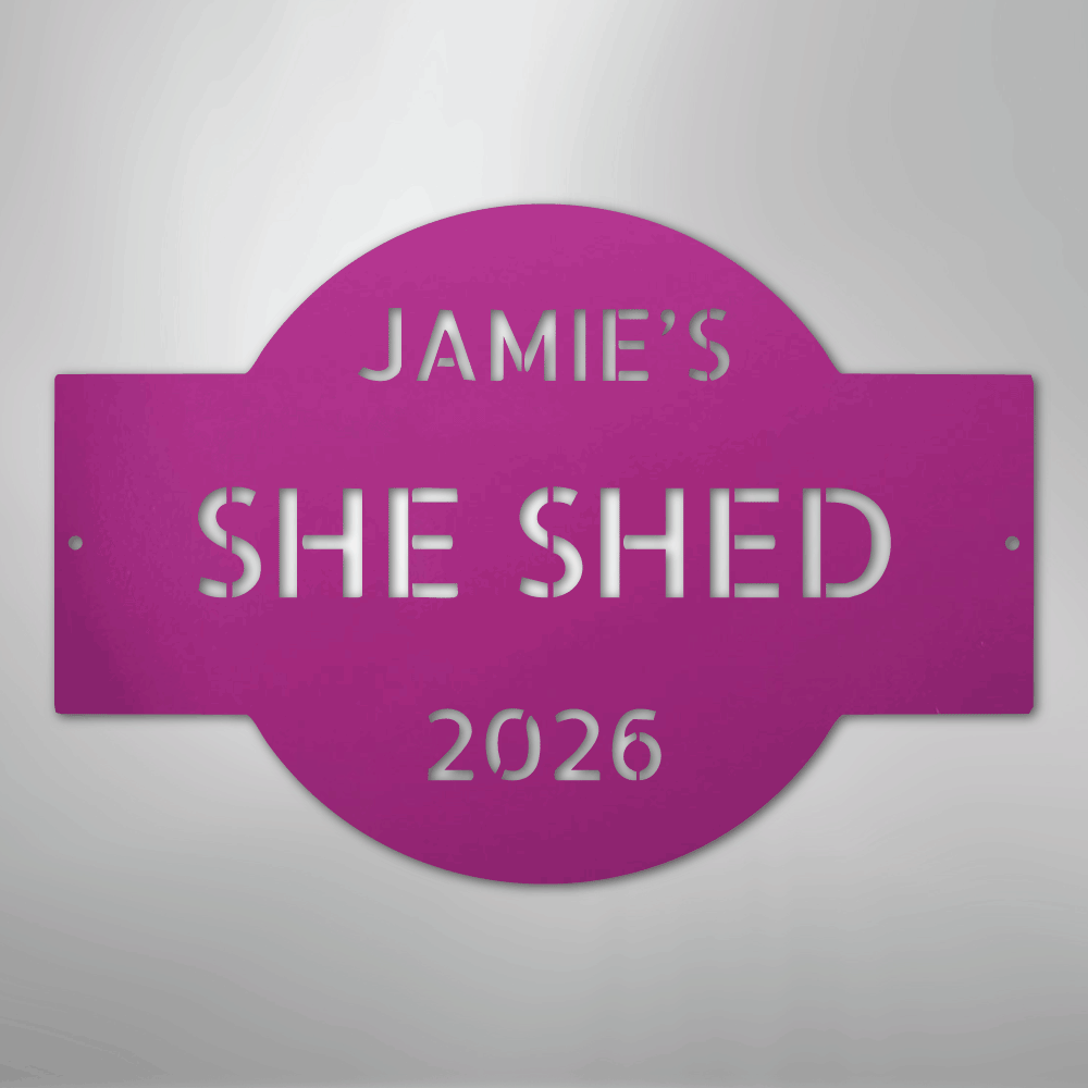 Custom Plaque Personalized Steel Metal Sign Wall ArtCustomly Gifts