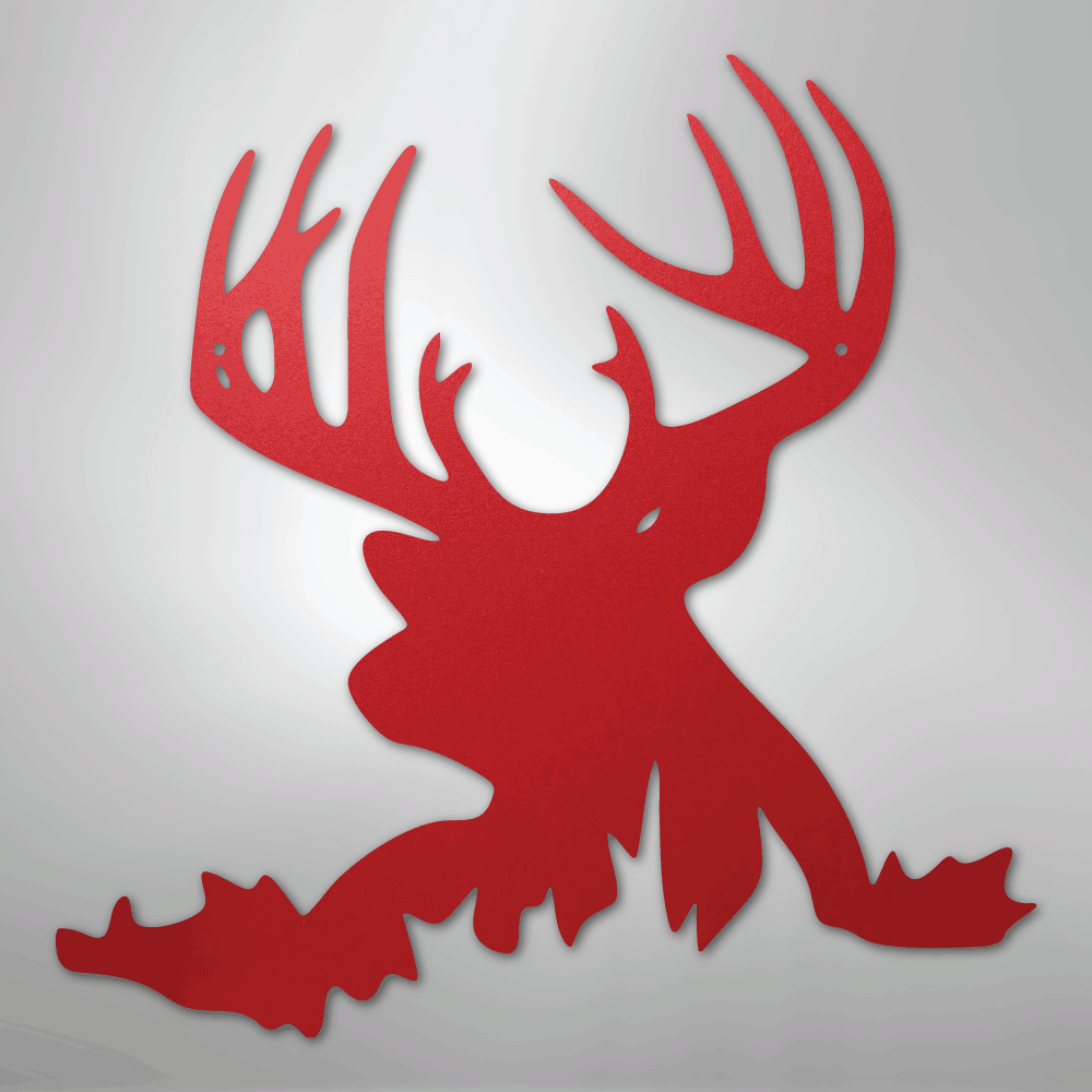 Deer Head - Steel Metal Sign Wall ArtCustomly Gifts