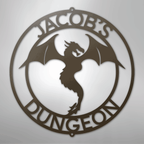Dragon Ring Personalized Steel Metal Sign Wall ArtCustomly Gifts