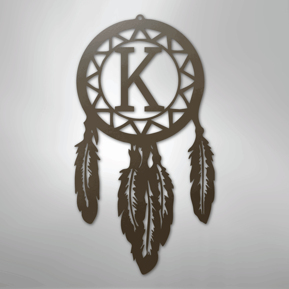 Dream Catcher Personalized Monogram Steel Metal Sign Wall ArtCustomly Gifts