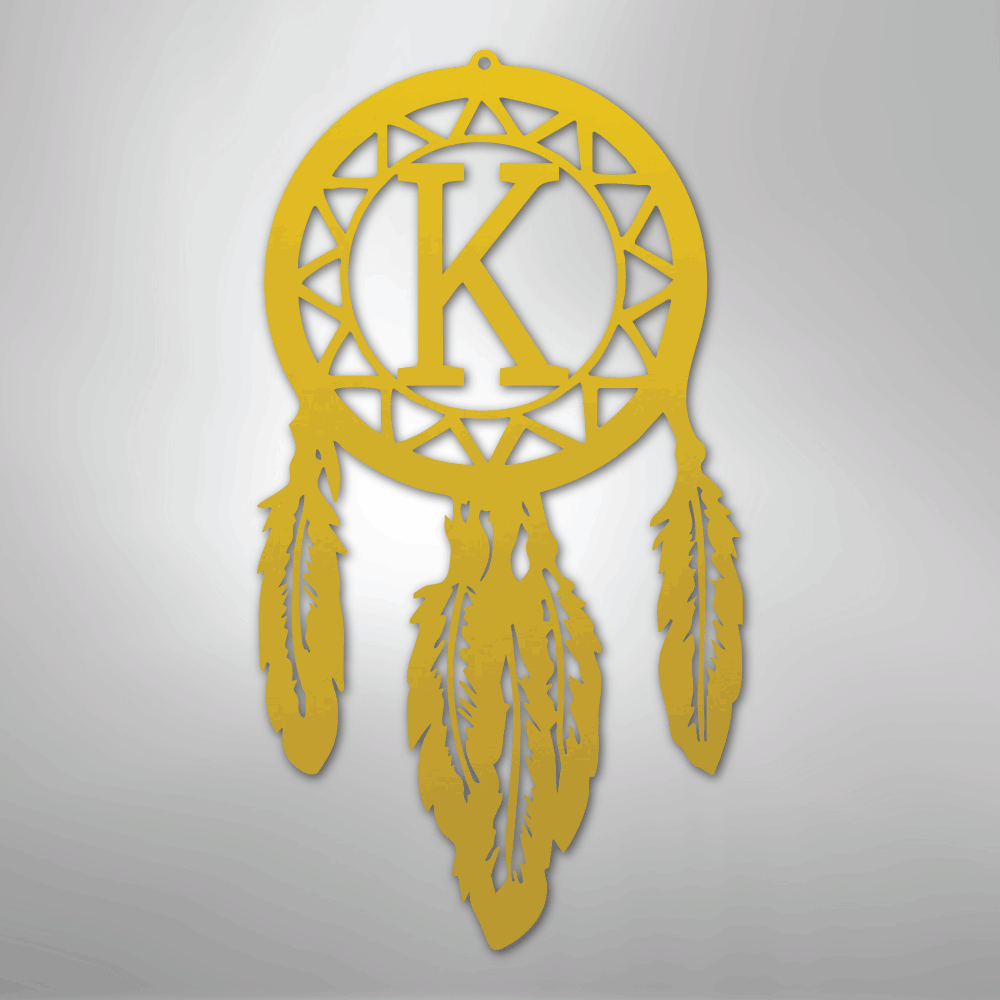 Dream Catcher Personalized Monogram Steel Metal Sign Wall ArtCustomly Gifts
