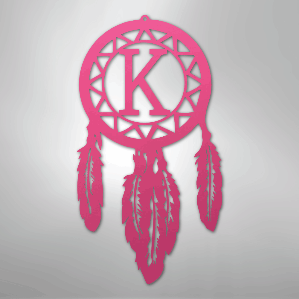 Dream Catcher Personalized Monogram Steel Metal Sign Wall ArtCustomly Gifts