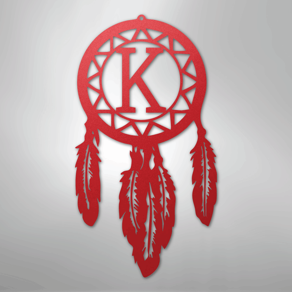 Dream Catcher Personalized Monogram Steel Metal Sign Wall ArtCustomly Gifts