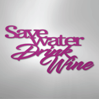 Drink Wine Funny Quote Steel Metal Sign Wall ArtCustomly Gifts