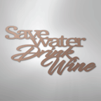 Drink Wine Funny Quote Steel Metal Sign Wall ArtCustomly Gifts