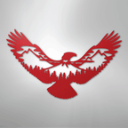 Eagle Scene Steel Metal Wall ArtCustomly Gifts