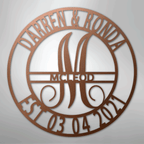 Elaborate Name - Steel SignCustomly Gifts
