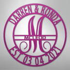 Elaborate Name - Steel SignCustomly Gifts