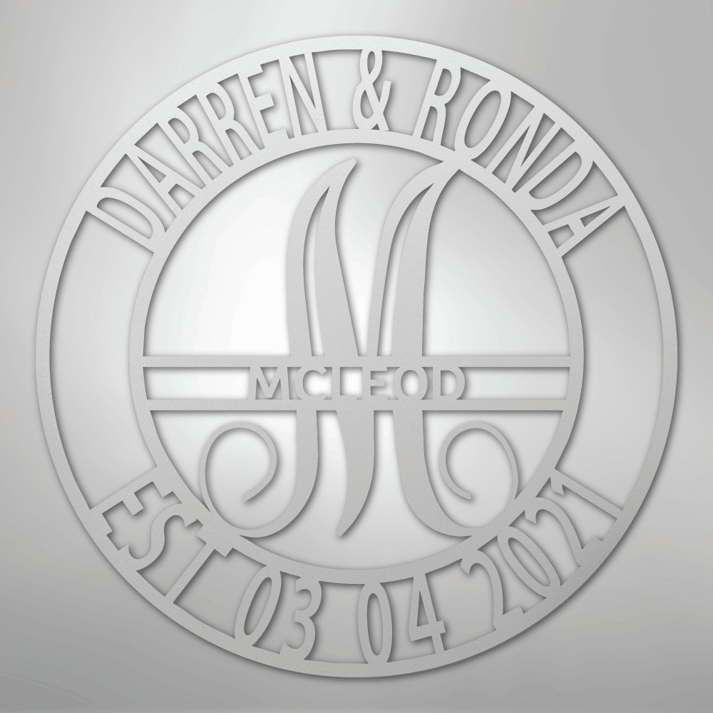 Elaborate Name - Steel SignCustomly Gifts