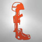 Fallen Soldier Memorial - Steel Metal Sign Wall ArtCustomly Gifts