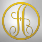 Fancy Initial Circle Personalized Monogram Steel Metal Sign Wall ArtCustomly Gifts
