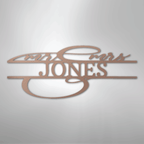 Fancy Mr And Mrs Personalized Name Steel Metal Sign Wall ArtCustomly Gifts