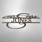 Fancy Mr And Mrs Personalized Name Steel Metal Sign Wall ArtCustomly Gifts