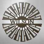 Fancy Windmill Personalized Steel Metal Sign Wall ArtCustomly Gifts