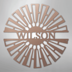 Fancy Windmill Personalized Steel Metal Sign Wall ArtCustomly Gifts