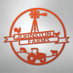 Farm Banner Personalized Steel Metal Sign Wall ArtCustomly Gifts
