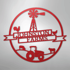 Farm Banner Personalized Steel Metal Sign Wall ArtCustomly Gifts