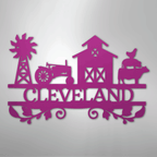 Farm Life Personalized Steel Metal Sign Wall ArtCustomly Gifts