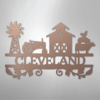 Farm Life Personalized Steel Metal Sign Wall ArtCustomly Gifts