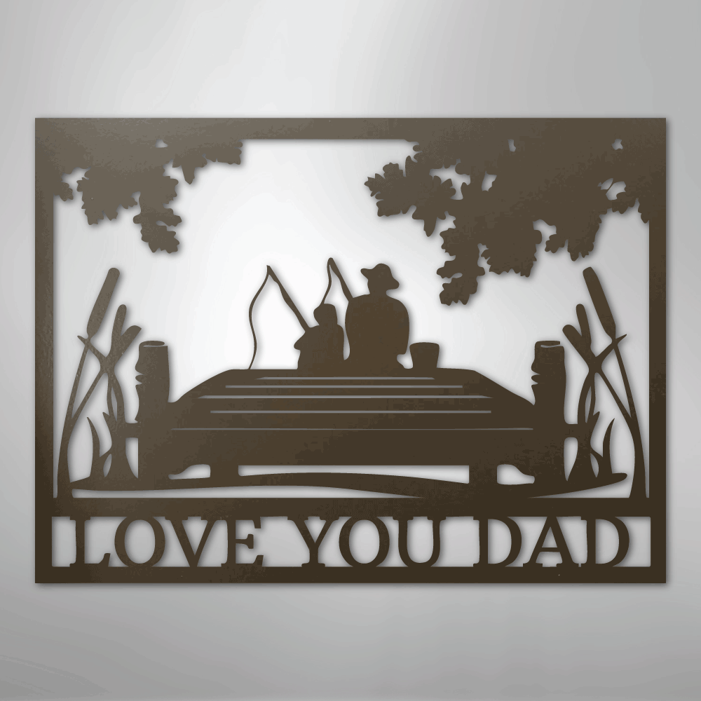 Fishing Buddies Personalized Steel Metal Sign Wall ArtCustomly Gifts