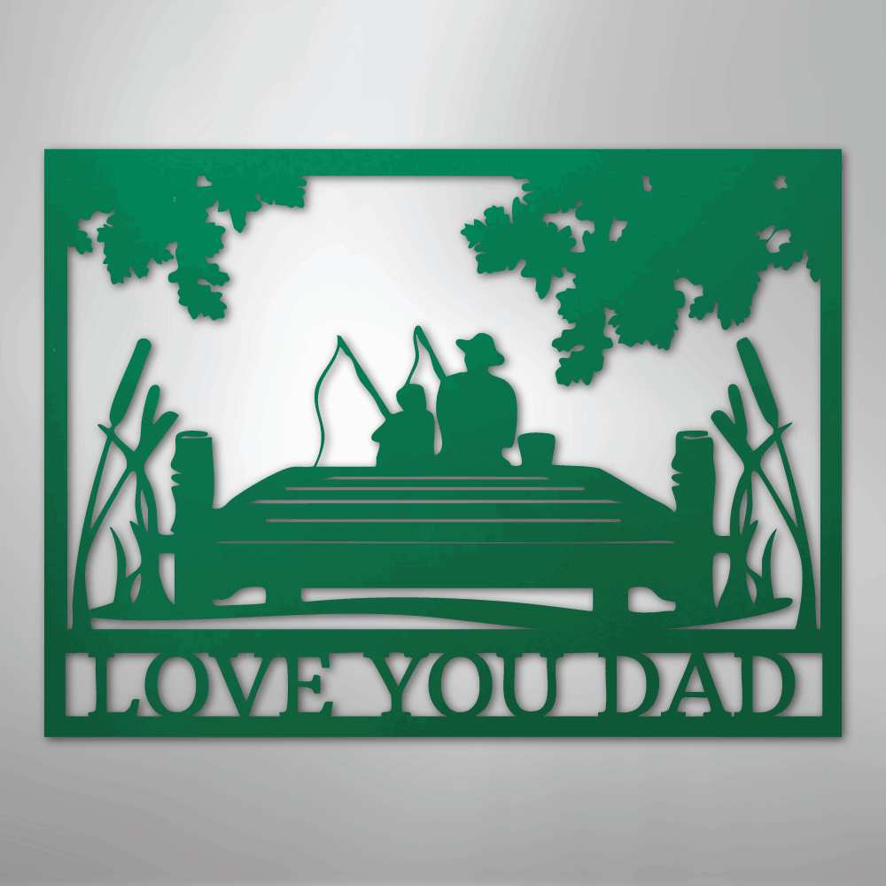 Fishing Buddies Personalized Steel Metal Sign Wall ArtCustomly Gifts