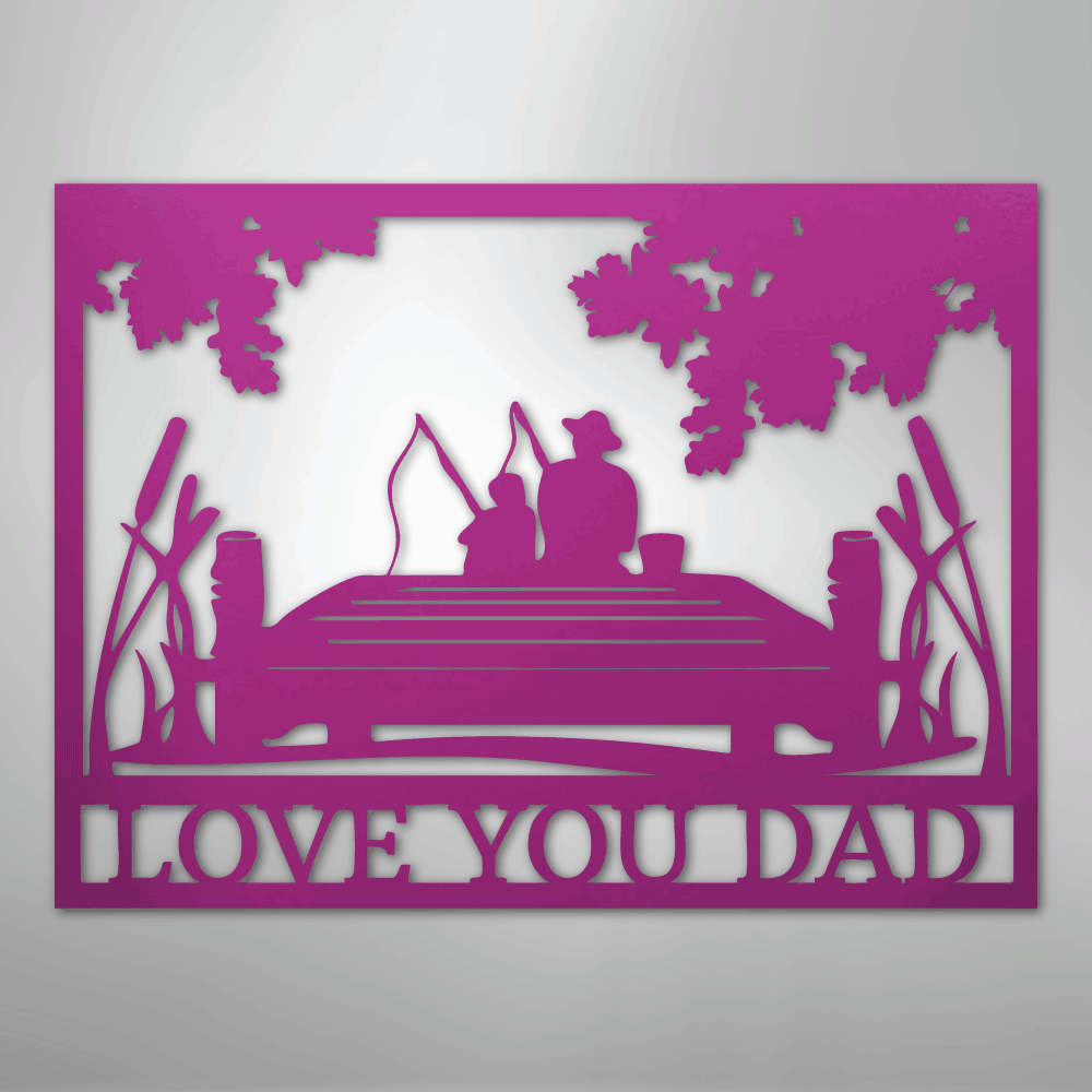 Fishing Buddies Personalized Steel Metal Sign Wall ArtCustomly Gifts