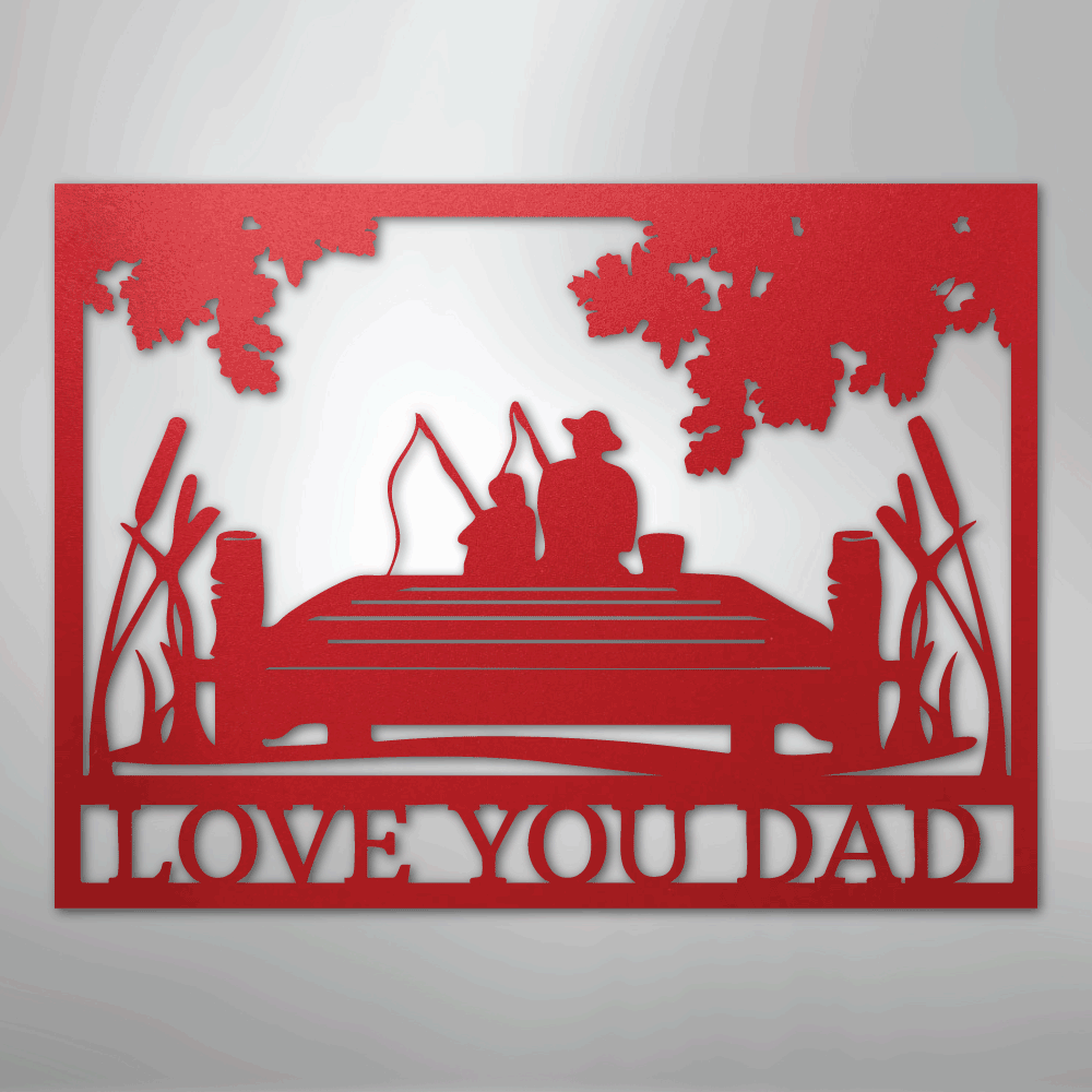 Fishing Buddies Personalized Steel Metal Sign Wall ArtCustomly Gifts