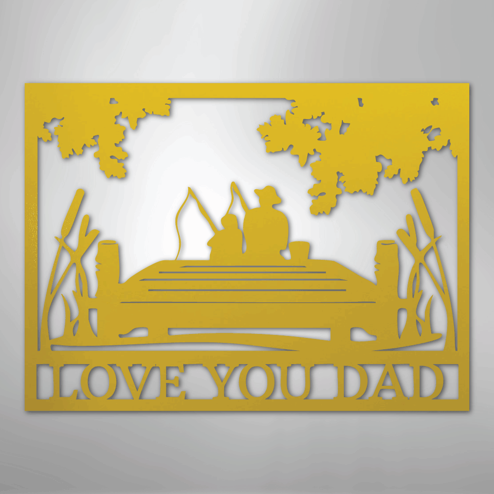 Fishing Buddies Personalized Steel Metal Sign Wall ArtCustomly Gifts