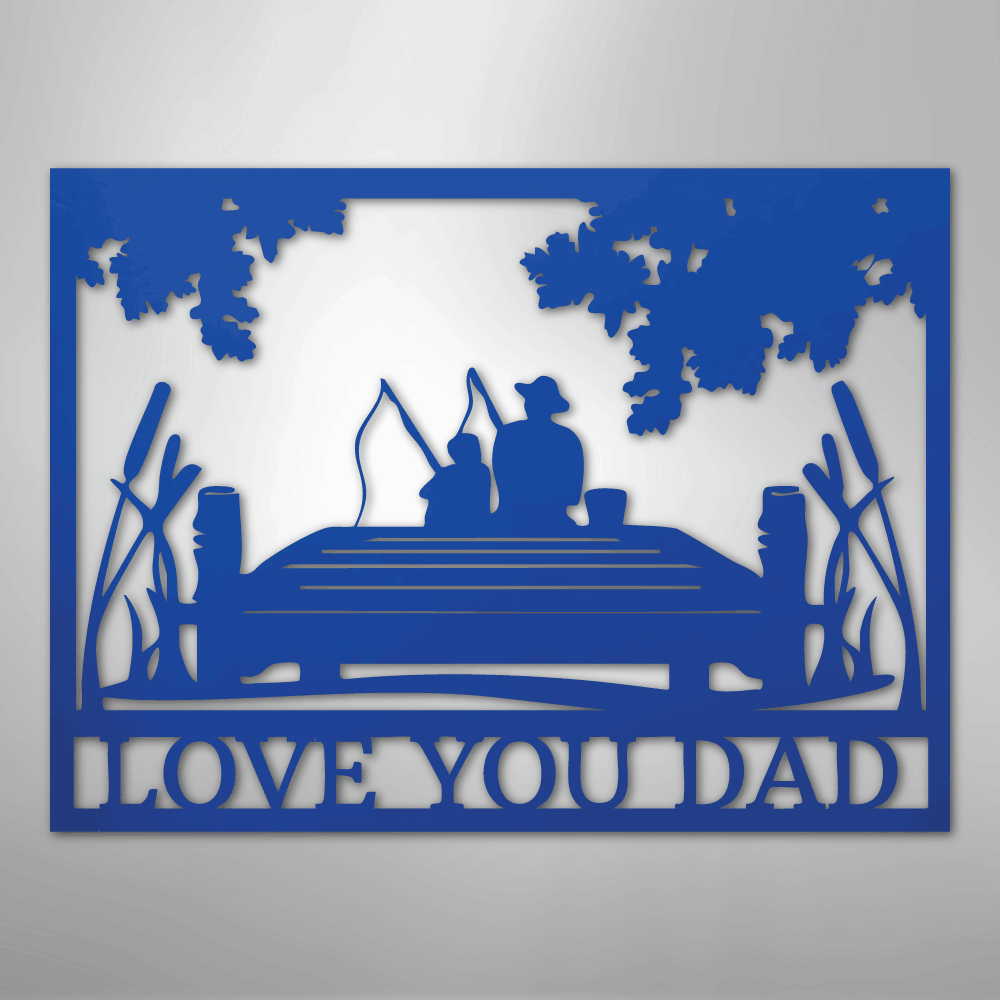 Fishing Buddies Personalized Steel Metal Sign Wall ArtCustomly Gifts