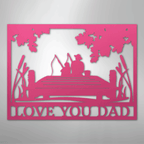 Fishing Buddies Personalized Steel Metal Sign Wall ArtCustomly Gifts