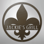 Fleur De Lis Monogram Personalized Steel Metal Sign Wall ArtCustomly Gifts