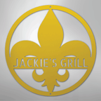 Fleur De Lis Monogram Personalized Steel Metal Sign Wall ArtCustomly Gifts