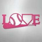 For The Love Of The Game Baseball Steel Metal Sign Wall ArtCustomly Gifts