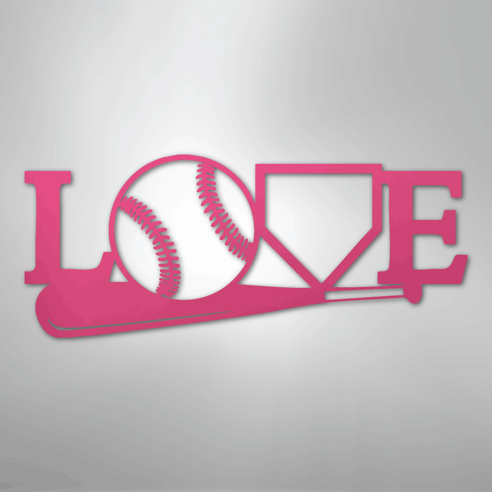 For The Love Of The Game Baseball Steel Metal Sign Wall ArtCustomly Gifts