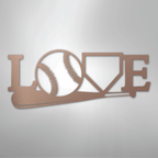 For The Love Of The Game Baseball Steel Metal Sign Wall ArtCustomly Gifts
