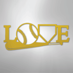 For The Love Of The Game Baseball Steel Metal Sign Wall ArtCustomly Gifts