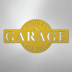 Garage Monogram Personalized Steel Metal Sign Wall ArtCustomly Gifts