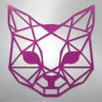 Geometric Cat - Steel Metal Sign Wall ArtCustomly Gifts