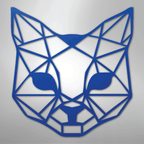 Geometric Cat - Steel Metal Sign Wall ArtCustomly Gifts