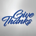 Give Thanks - Steel Metal Sign Wall ArtCustomly Gifts