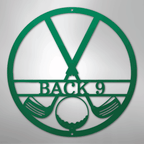 Golf Club Personalized Steel Metal Sign Wall ArtCustomly Gifts